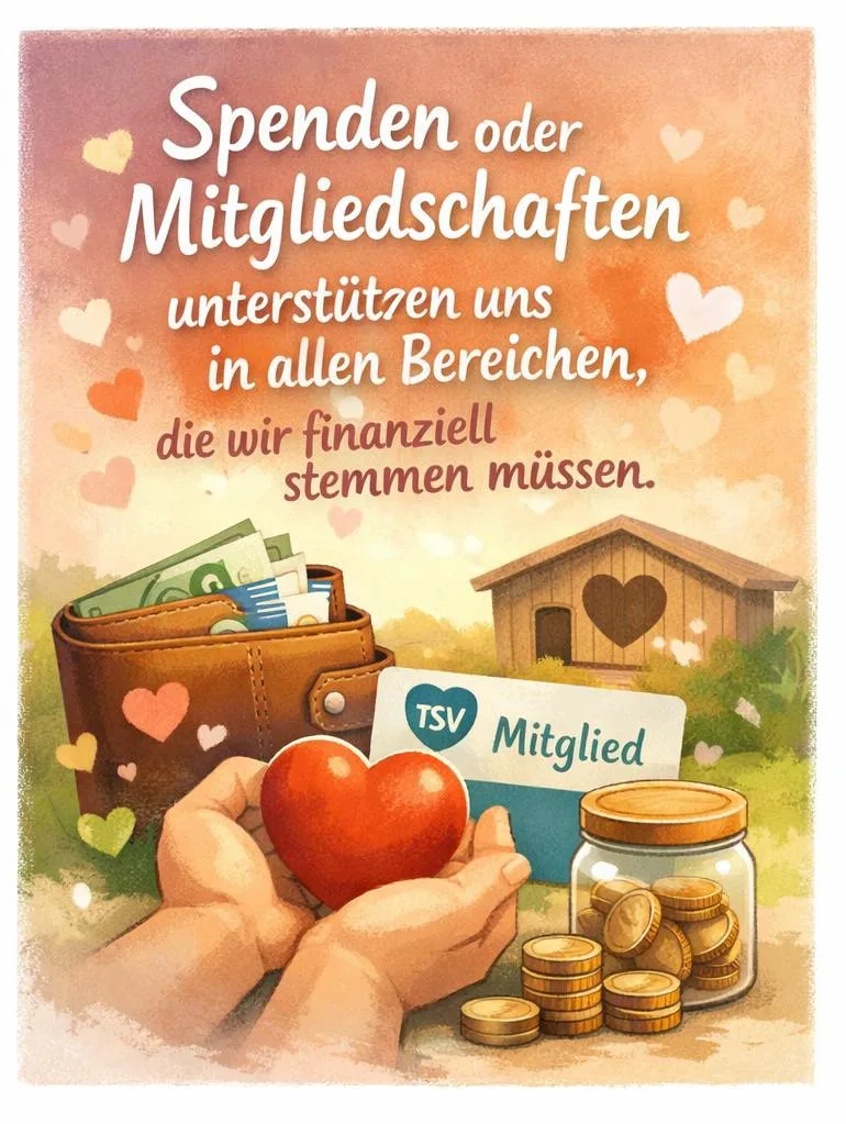 Tier, das durch Spenden mitversorgt wird